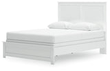 Bostwick Shoals White Queen Panel Bed (Online Special Price) - Ornate Home