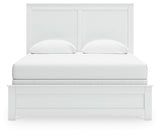 Bostwick Shoals White Queen Panel Bed (Online Special Price) - Ornate Home
