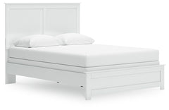Bostwick Shoals White Queen Panel Bed - Ornate Home