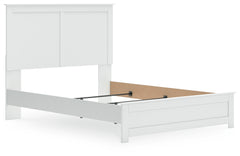 Bostwick Shoals White Queen Panel Bed - Ornate Home