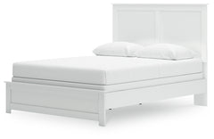 Bostwick Shoals White Queen Panel Bed - Ornate Home