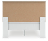 Bostwick Shoals White Queen Panel Bed - Ornate Home