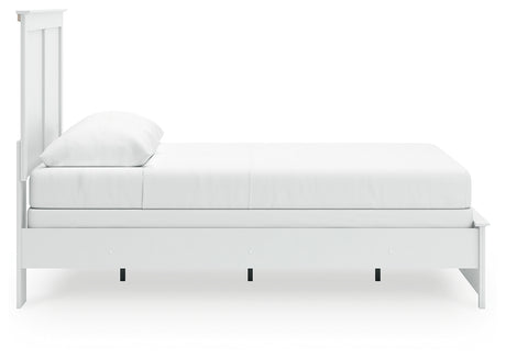 Bostwick Shoals White Queen Panel Bed - Ornate Home