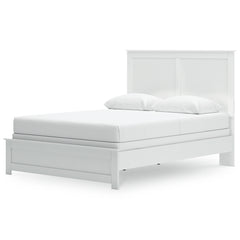 Bostwick Shoals Queen Panel Bed with Mirrored Dresser, Chest and 2 Nightstands (Online Special Price) - Ornate Home
