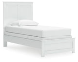 Bostwick Shoals White Twin Panel Bed, Chest and Nightstand (Online Special Price) - Ornate Home