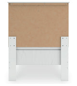Bostwick Shoals White Twin Panel Bed, Chest and Nightstand (Online Special Price) - Ornate Home
