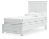 Bostwick Shoals White Twin Panel Bed, Chest and Nightstand (Online Special Price) - Ornate Home