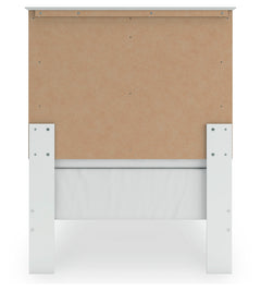Bostwick Shoals White Twin Panel Youth Bed - Ornate Home