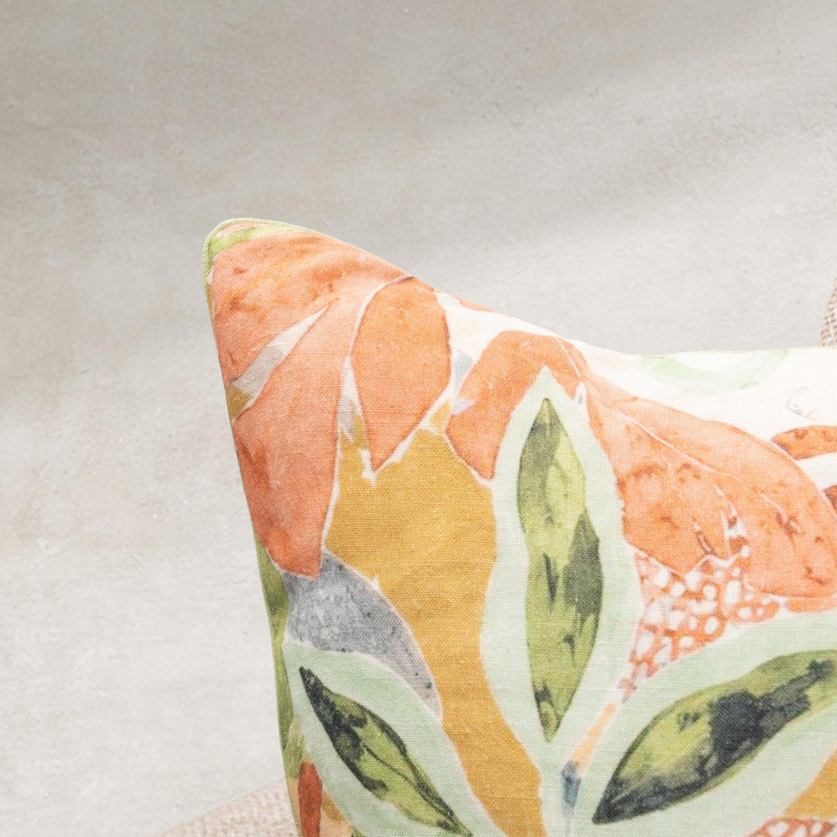 Botanical Reverie Multi 22"x22" Throw Pillow (Set of 2)