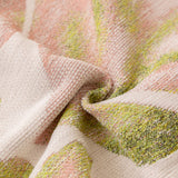 Botanical Sofa Cover with Chiffon Skirt, Floral Couch Throw Blanket for All-Season - Ornate Home