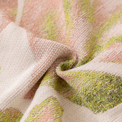 Botanical Sofa Cover with Chiffon Skirt, Floral Couch Throw Blanket for All-Season - Ornate Home
