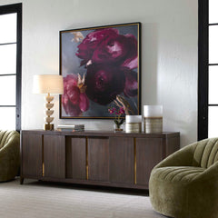 Botero Walnut Console Cabinet - Ornate Home