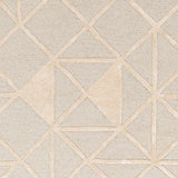 Botiu Blue Geometric Hand Tufted Wool Area Rug - Clearance - Ornate Home