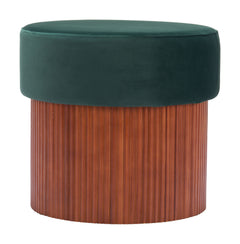 Boto Green Storage Ottoman - Ornate Home