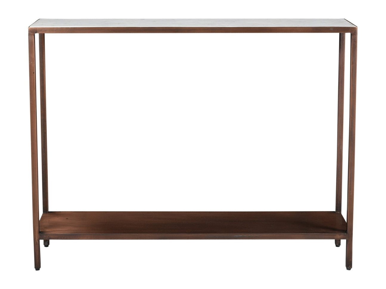 Bottego Antique Copper Console Table - Ornate Home
