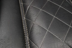 Boulder Ebony Fabric Reclining Sofa - Ornate Home