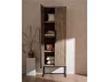 Boulder River Rock Utility Cabinet - Ornate Home