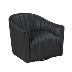 Boulevard Purple Swivel Chair - Ornate Home