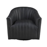Boulevard Purple Swivel Chair - Ornate Home