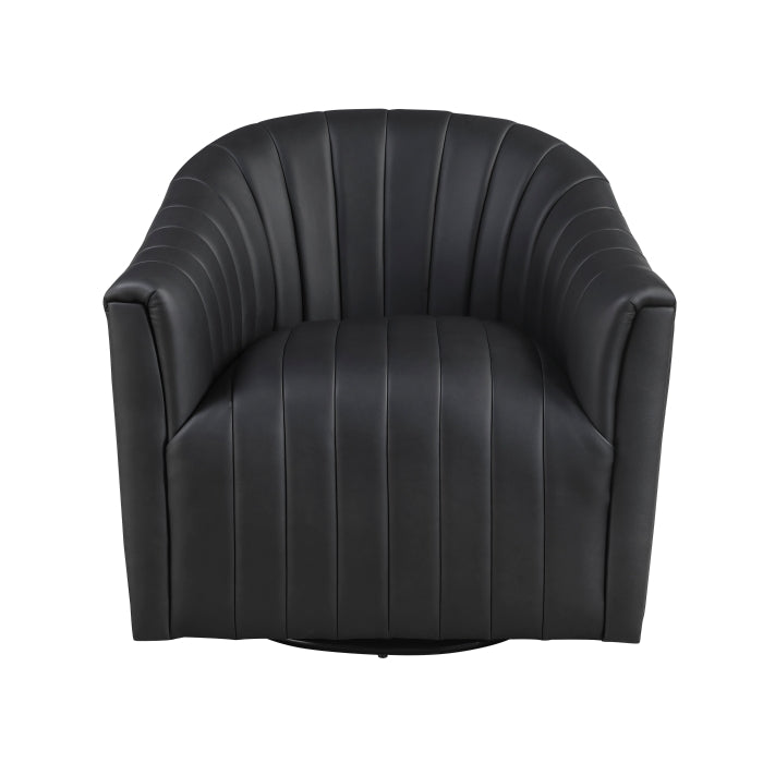Boulevard Purple Swivel Chair - Ornate Home