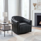Boulevard Purple Swivel Chair - Ornate Home