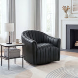 Boulevard Purple Swivel Chair - Ornate Home