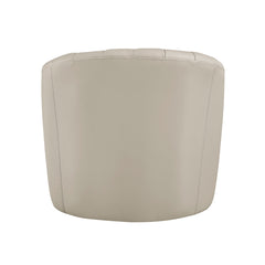Boulevard White Swivel Chair - Ornate Home