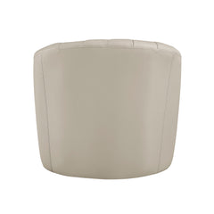 Boulevard White Swivel Chair - Ornate Home