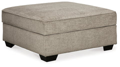 Bovarian Stone 3-Piece Sectional and Ottoman - Ornate Home