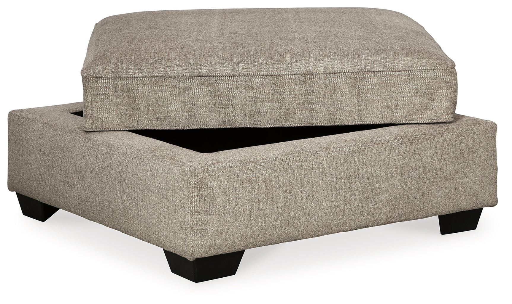 Bovarian Stone 3-Piece Sectional and Ottoman - Ornate Home