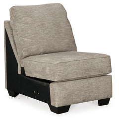 Bovarian Stone 3-Piece Sectional and Ottoman - Ornate Home