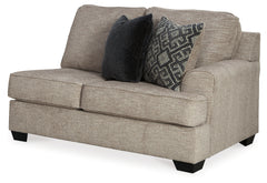 Bovarian Stone 3-Piece Sectional and Ottoman - Ornate Home