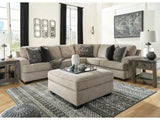 Bovarian Stone 3-Piece Sectional with Ottoman - Ornate Home
