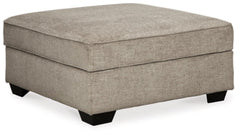 Bovarian Stone 3-Piece Sectional with Ottoman - Ornate Home