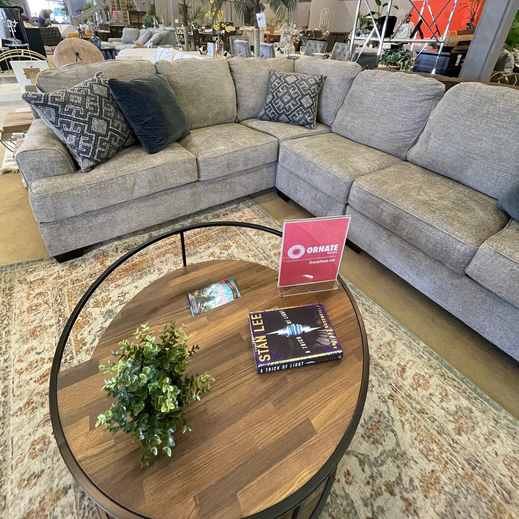 Bovarian Stone 3pc RAF Sectional (Online Special Price) - Ornate Home