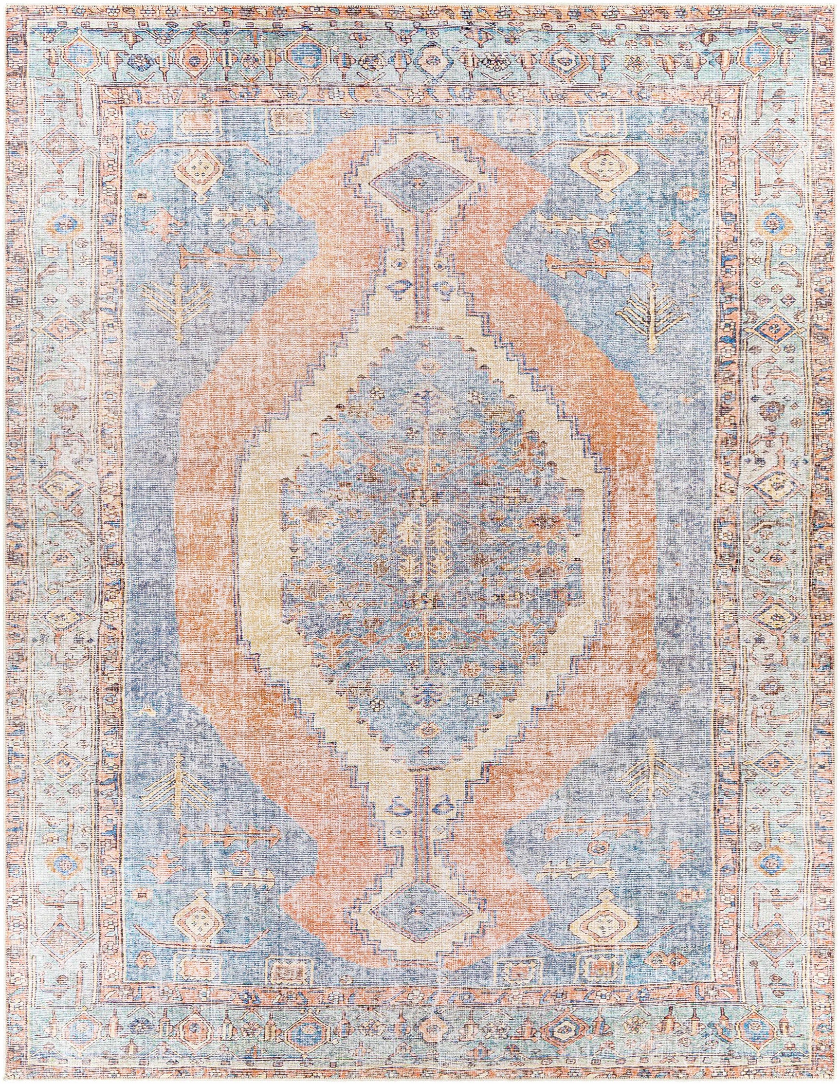 Bovey Washable Area Rug - Clearance - Ornate Home