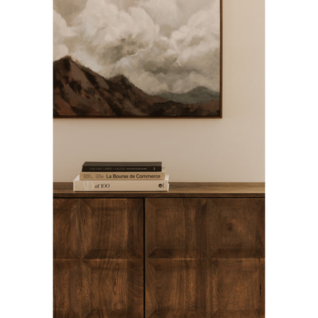 Bowen Deep Brown Sideboard - Ornate Home