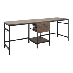 Bowers Dark Rustic Mango Writing Desk