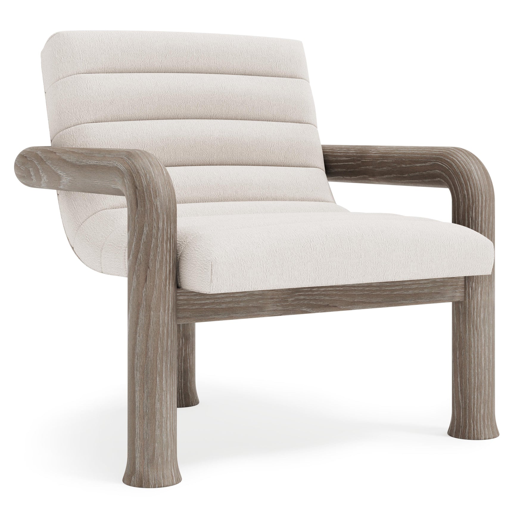 Bowie Aged Grey - Cerused Chair - Ornate Home