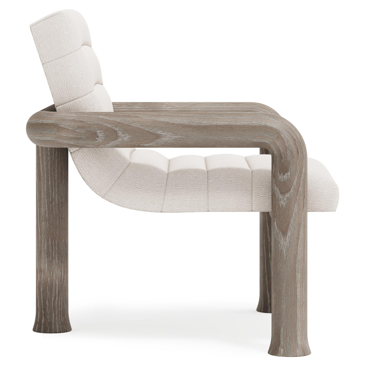 Bowie Aged Grey - Cerused Chair - Ornate Home