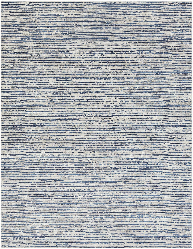 Bowmansdale Striped Navy Rug - Ornate Home