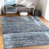 Bowmansdale Striped Navy Rug - Ornate Home