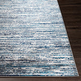 Bowmansdale Striped Navy Rug - Ornate Home