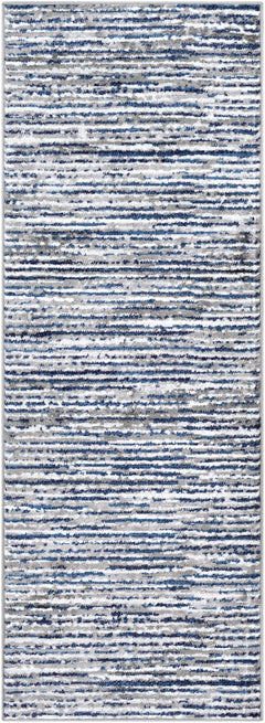 Bowmansdale Striped Navy Rug - Ornate Home