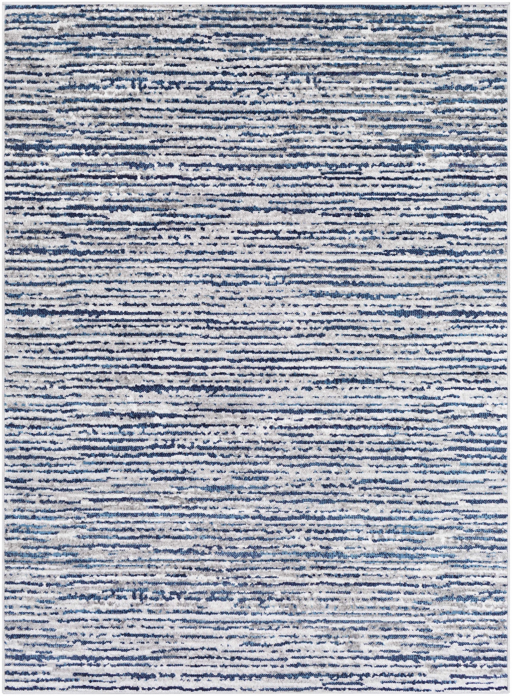 Bowmansdale Striped Navy Rug - Ornate Home