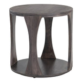 Bowtie Brown End Table - Ornate Home