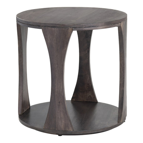Bowtie Brown End Table - Ornate Home