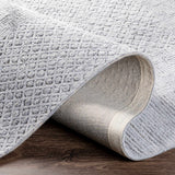 Boxholm Gray Hand Tufted Wool-Blend Rug - Clearance - Ornate Home