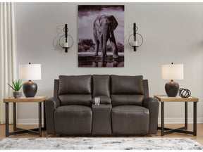 Boxmere Storm Power Loveseat w/Console (Online Special Price) - Ornate Home