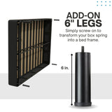 Boyd Sleep Omni 2-in-1 Queen Size Metal Foundation - Ornate Home